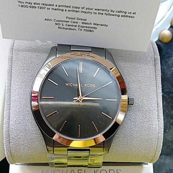 Michael Kors Men’s MK8576 Slim Runway - Picture 3 of 8